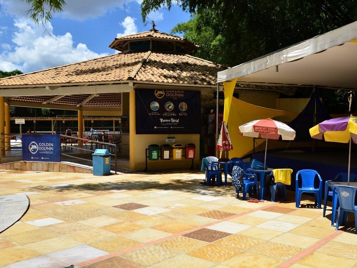 Apartamento Golden Dolphin Grand Caldas Novas Extérieur photo